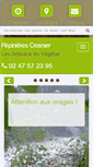 Mobile Screenshot of pepinieres-crosnier.com